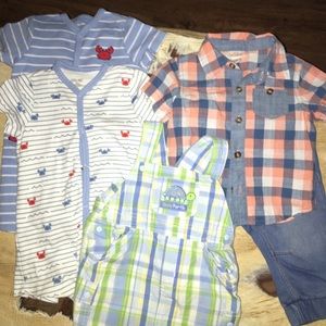 Lot of baby boy clothes-9 Month